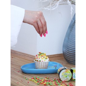 

УЦЕНКА Посыпка кондитерская KONFINETTA: зелёная, 50 г.