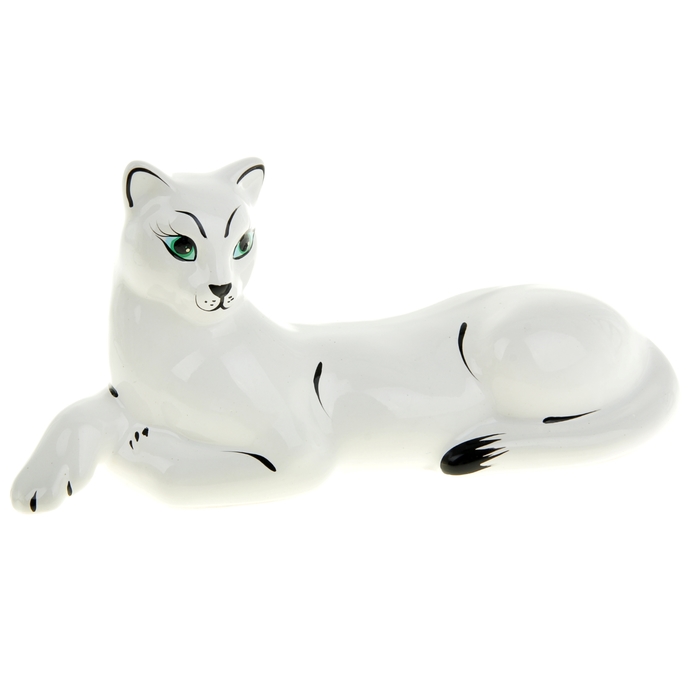 Сувенир "Киска" белая