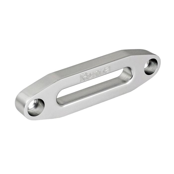 Клюз для лебедки алюминий ATV под синтетический трос (122 мм между отв.)