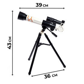 Телескоп детский «Юный астроном», увеличение X20, 30, 40 Ош
