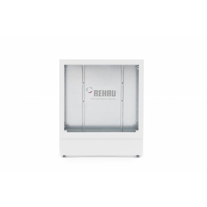 Шкаф коллекторный REHAU RAUTITAN 13454301001, встроенный, 950 x 715-895 x 110-150 мм, белый