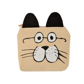 

11121-27 Кошелек детский, отдел на молнии, цвет бежевый 11х8х2см