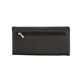 

9903 Кошелек, отдел на скрытых магнитах, цвет черный 19х9х4см
