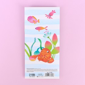 

Конверт для денег формовой «Русалочка», 8 × 16,5 см