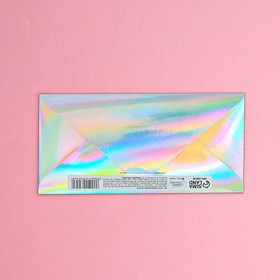 

Конверт для денег «Для тебя», голография, 16,5 х 8 см