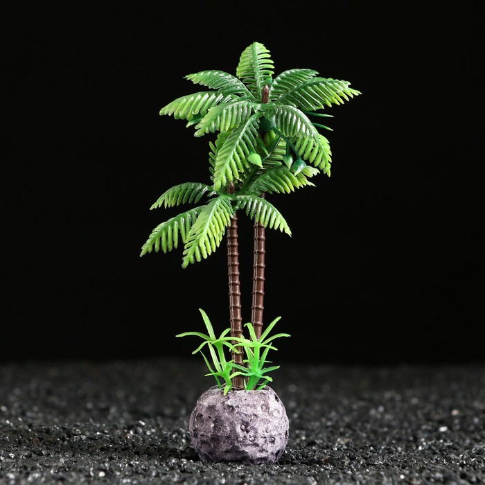 Растение искусственное Пальма, 5 х 5 х 15 см