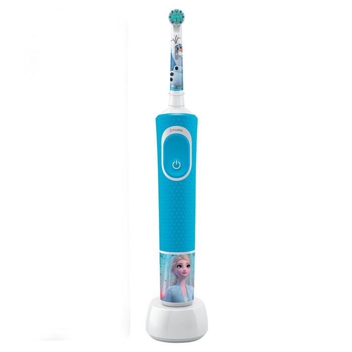 Электрическая зубная щетка Oral-B Frozen D1004132K 3710 вращательная 7600 обмин синяя 261000₽