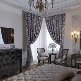 

Комплект портьер, размер 135x260 см, 2 шт., блэкаут