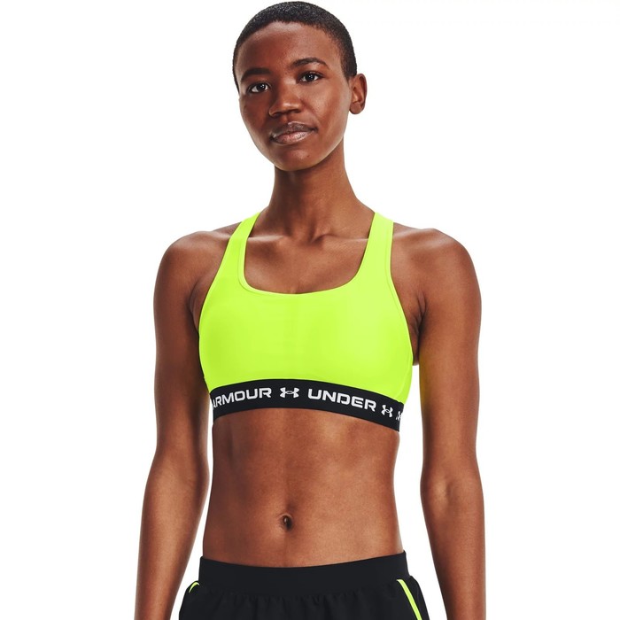 фото Бра женское under armour crossback mid bra, размер xs eur (1361034-731)