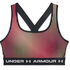 Бра женское Under Armour Crossback Mid Print, размер MD EUR (1361042-002) от Сима-ленд