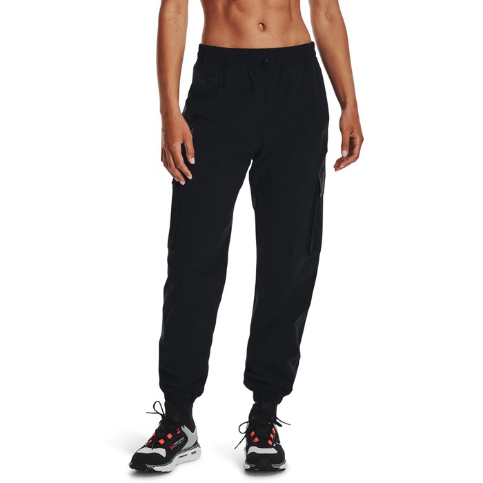 фото Брюки женские under armour rush woven jogger, размер 40-42 (1365962-001)