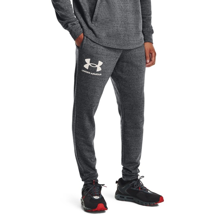 фото Брюки мужские under armour rival terry jogger, размер 50-52 (1361642-012)