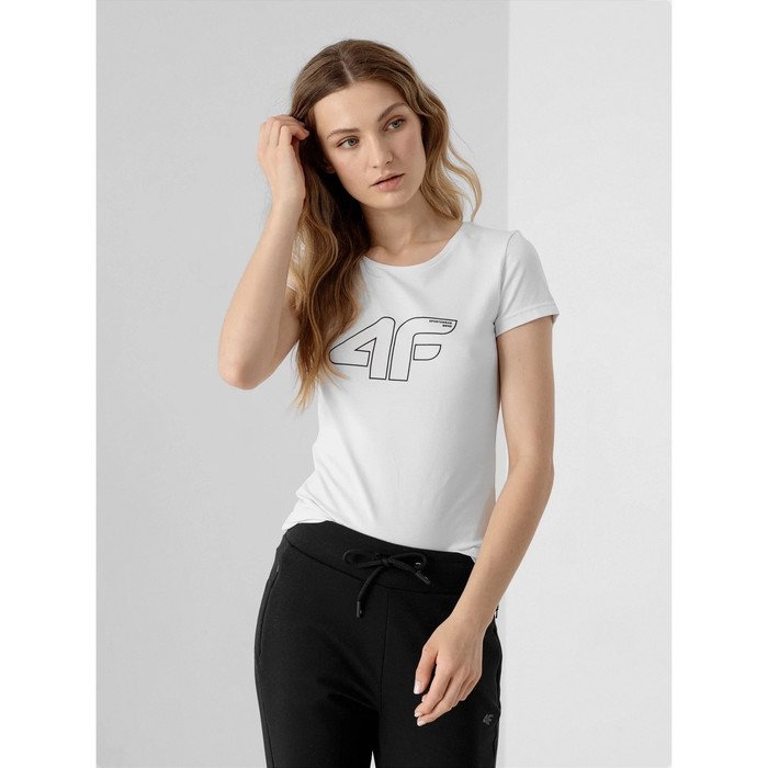 фото Футболка женская 4f tshirt, размер 40 (h4z21-tsd028-10s)