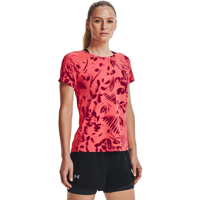 фото Футболка женская under armour iso-chill 200 print ss, размер 42-44 (1365688-819)