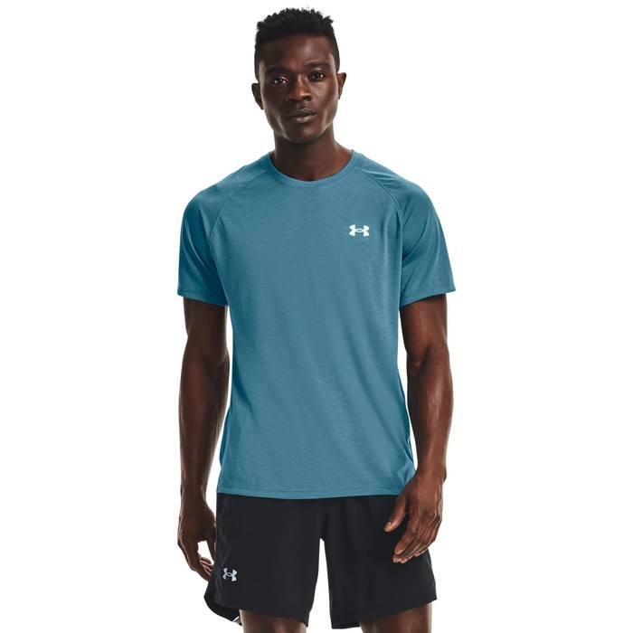 фото Футболка мужская under armour streaker ss, размер 48-50 (1361469-597)