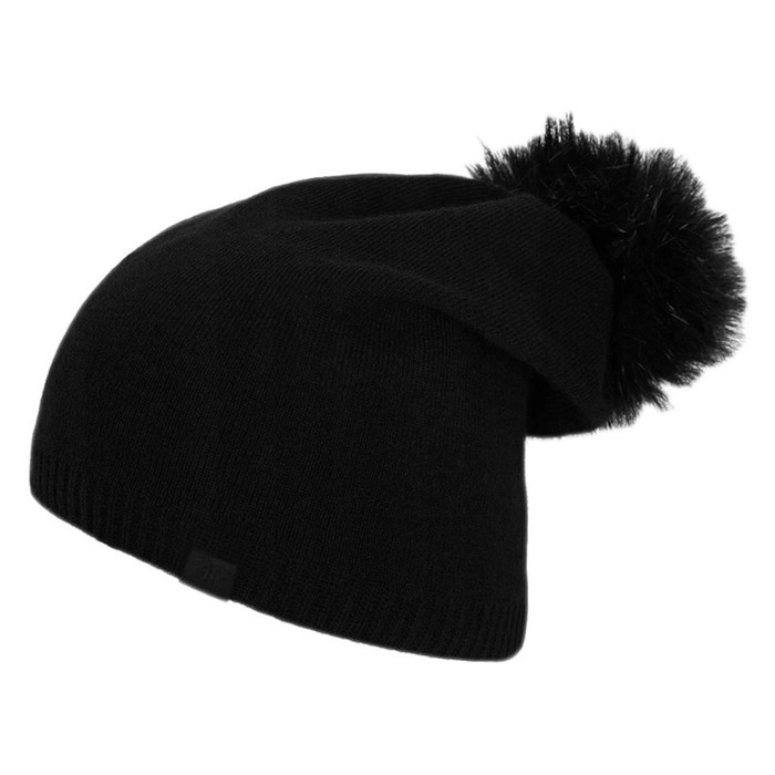 шапка 4f размер one size черный Шапка женская 4F Women's Caps H4Z21 CAD007 20S, размер One Size