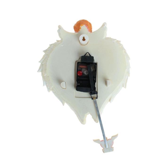 Часы настенные интерьерные "Ангел на крыльях" с маятником