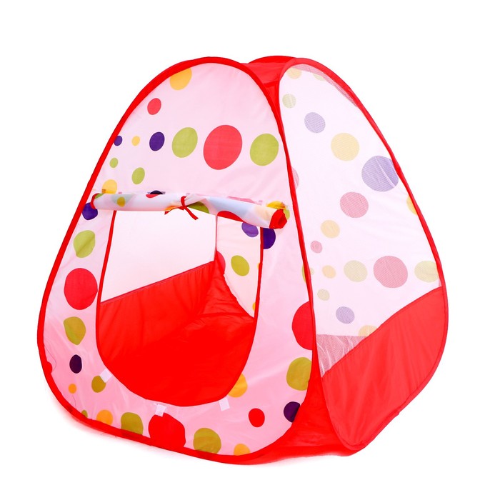 фото Детская игровая палатка "кружки" 80х80х96 см