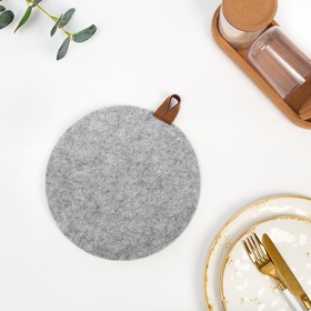 

Прихватка "EVA HOME" 24х24 см, круг, пэ 100 %, войлок