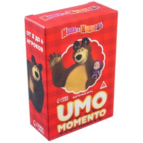 Карточная игра 'UMO momento', Маша и Медведь Ош