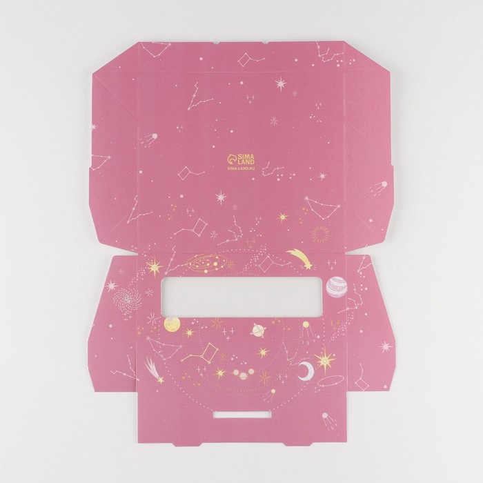 Коробка складная «Звёзды», 17 × 7 × 4 см 7350979