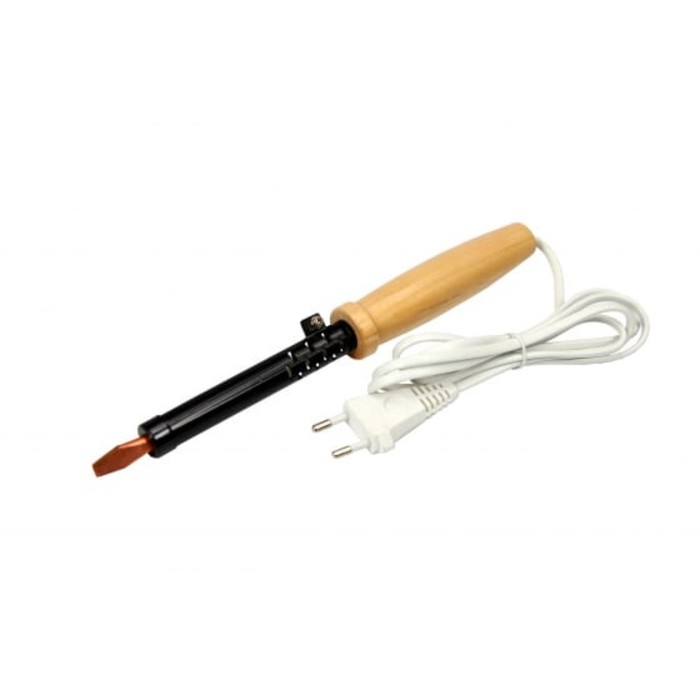 Паяльник REXANT ПД ЭПСН деревянная ручка 100 Вт 220 В 27900₽