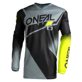 

Джерси O'NEAL Element Racewear V.22, детская, мужской, черный/серый, XL