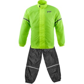 

Дождевик MOTEQ SAHARA, раздельный (куртка + штаны), черный/желтый, S