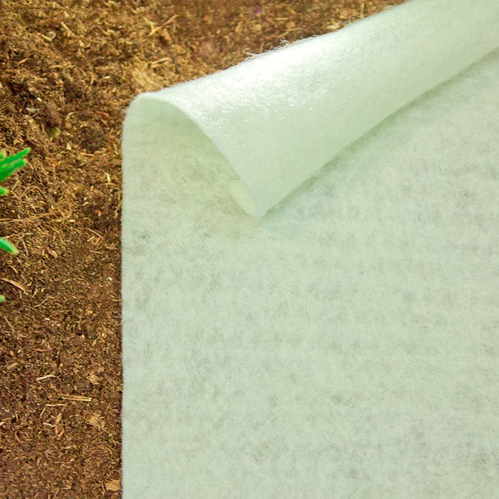 фото Материал укрывной, иглопробивной, 100 × 2 м., плотность 200 г/м², зелёный агротекс