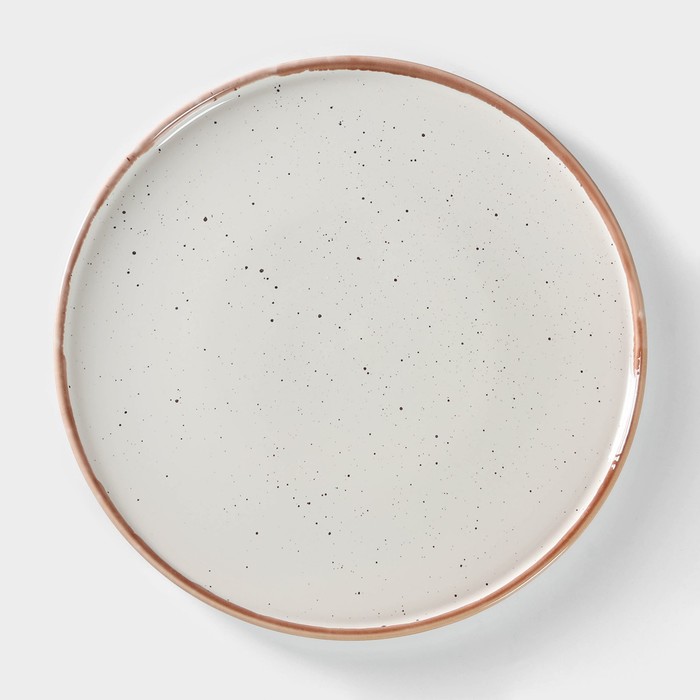 Тарелка для пиццы фарфоровая Punto bianca, d=33 см тарелка фарфоровая bolla bianca 30×28 см h 3 см