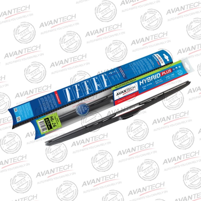 

Щетка стеклоочистителя гибридная на левый руль Avantech Hybrid 650мм ( 26'' )