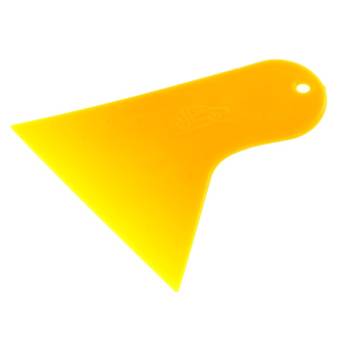 Скребок для льда, 9,5 см, цвет желтый