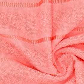 

Полотенце махровое 50*80 Перфект, цвет персик, 380г/м хл 100%