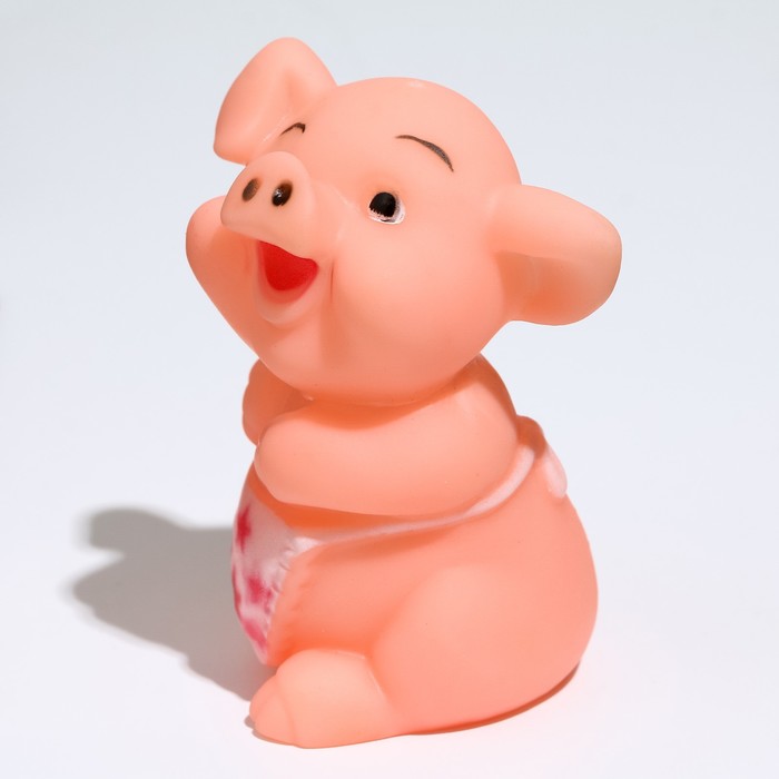 

Игрушка пищащая "Веселая свинка - Малыш" для собак, 9 см