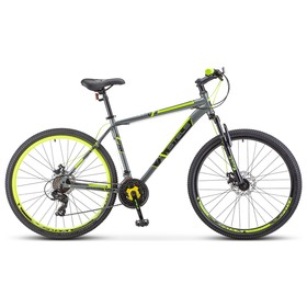 

Велосипед 27,5" Stels Navigator-700 MD, F020, цвет серый/желтый, размер 19"