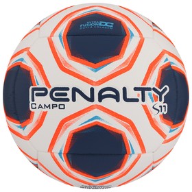 

Мяч футбольный PENALTY BOLA CAMPO S11 R2 XXI, размер 5, PU, термосшивка, цвет белый/чёрный/красный