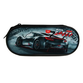 

Пенал мягкий, футляр ткань, 50 х 210 х 85 мм, "Чёрная машина"