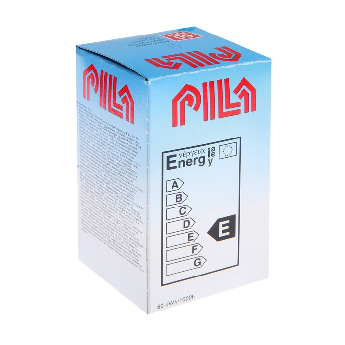 

Лампа накаливания Pila Stan A55 FR 1CT/12X10, E27, 60 Вт, 230 В
