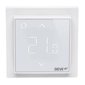 

Терморегулятор DEVIreg Smart, 3680 Вт, интеллектуальный с Wi-Fi, 16А, полярно-белый