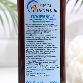 

Гель для душа "Сила Природы" Медуница и окопник, 500 мл