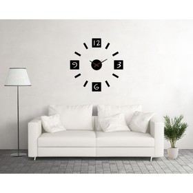 

Часы настенные DIY "Классика", плавный ход d=70-80 см