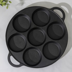 

Форма для выпечки Iron, 7 ячеек, 30,5×25×2,5 см