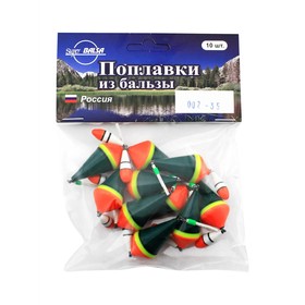 

Поплавок зимний "Super Balsa" 002-35 (3.5 гр.), двойной, зеленый