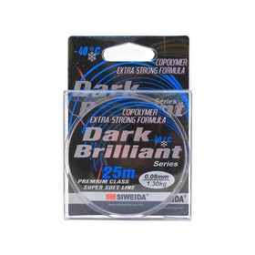 

Леска SIWEIDA "DARK BRILLIANT" 25м 0,08 (1,30кг) черная