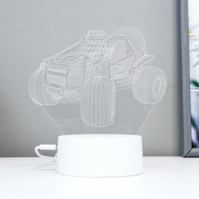 

Светильник сенсорный "Баги" LED 7 цветов USB/от батареек белый