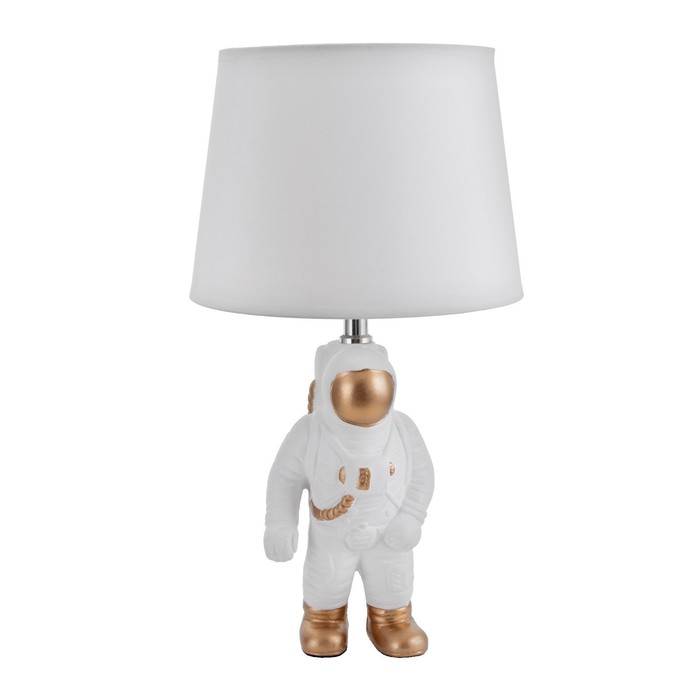 Настольная лампа 16868/1 E14  40Вт бело-золотой 22,5х22,5х42 см 7313526