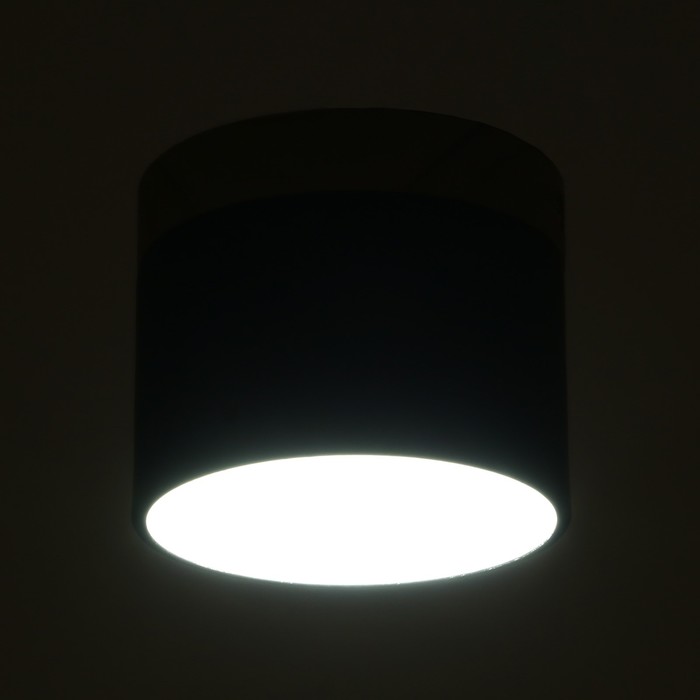 Светильник 2610/1BK LED 7Вт 4000К черный 10х10х8 см