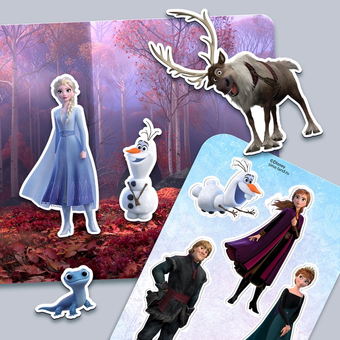 Магнитная игра Frozen «Холодное сердце» набор карточек холодное сердце 2 frozen 2
