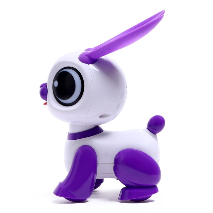 Робот - питомец "Кролик", световые и звуковые эффекты, работает от батареек