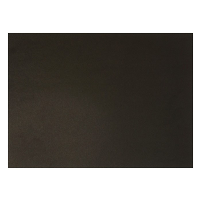 Картон цветной А4, 190 гм2, немелованный, чёрный, цена за 1 лист